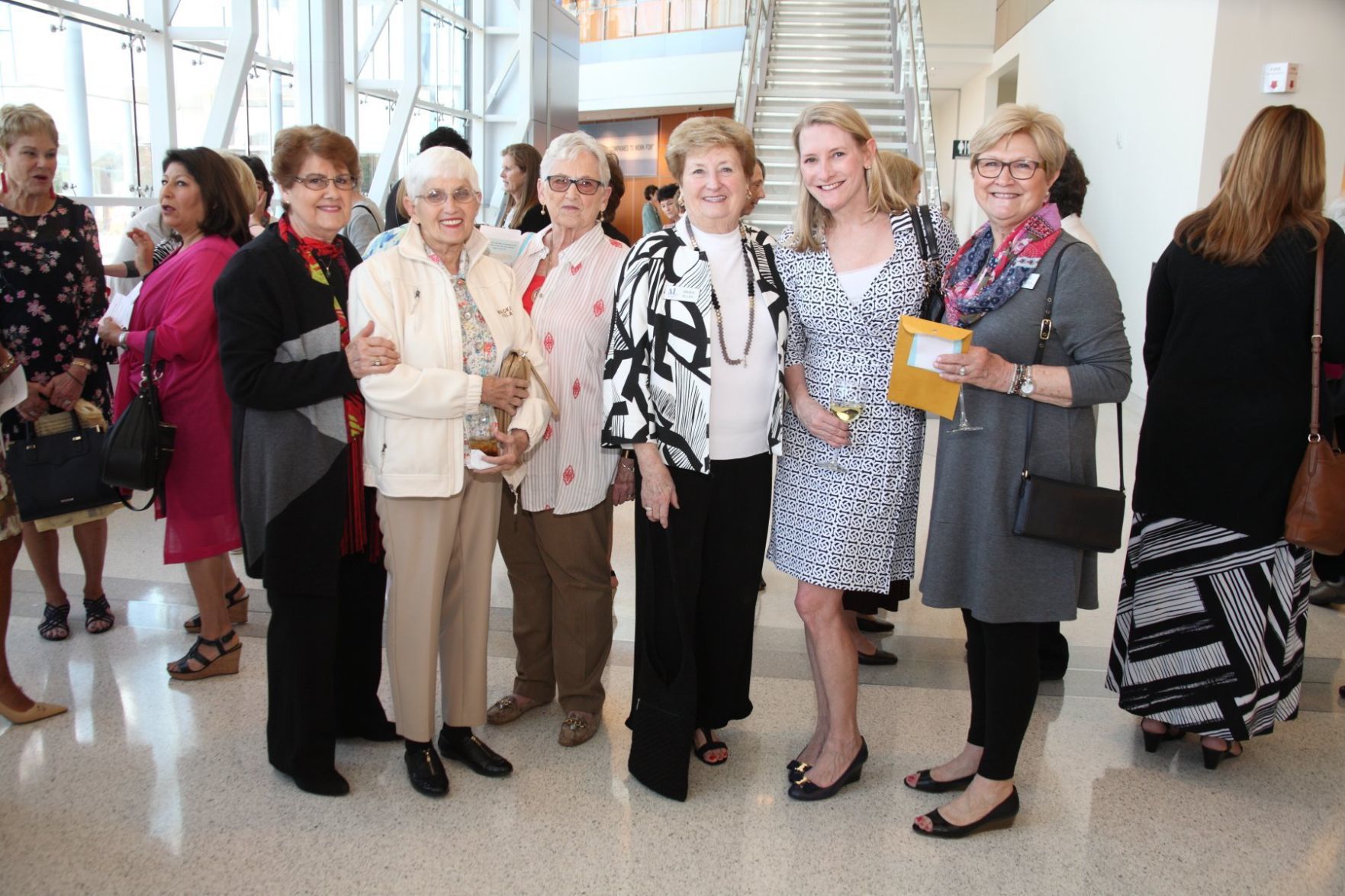Floyce Scherrer, Beverly Ervin, Hana Evens, Ginger Allen, Heather Akred, Karen Pennington